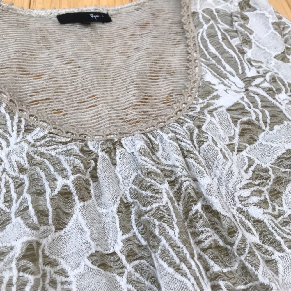 Modcloth Ryu Crochet Lace Blouse, S. - Picture 3 of 8
